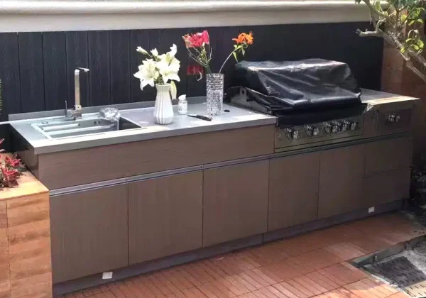 Custom Stainless Steel Outdoor Kitchen Sets – Durable, Modular & Weatherproof