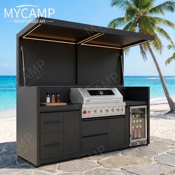 Modular Outdoor KitchenVilla Modular Modular Kitchen Cabinets for Guesthouse Outdoor Bbq Grill Island Outdoor Kitchen Bbq Island