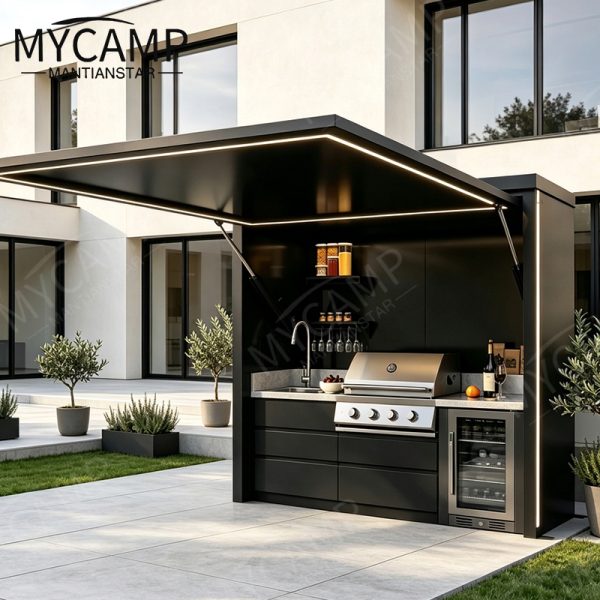 4 Modular Outdoor Kitchen Cabinet Bbq Grills Modular Modular Kitchen Cabinets for Travel Kitchen Outdoor