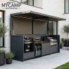 Modular Outdoor KitchenVilla Modular Modular Kitchen Cabinets for Guesthouse Outdoor Bbq Grill Island Outdoor Kitchen Bbq Island