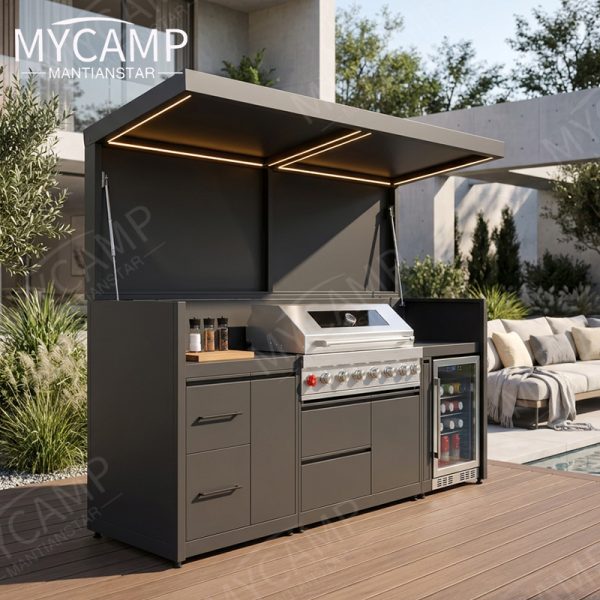 Modular Outdoor KitchenVilla Modular Modular Kitchen Cabinets for Guesthouse Outdoor Bbq Grill Island Outdoor Kitchen Bbq Island